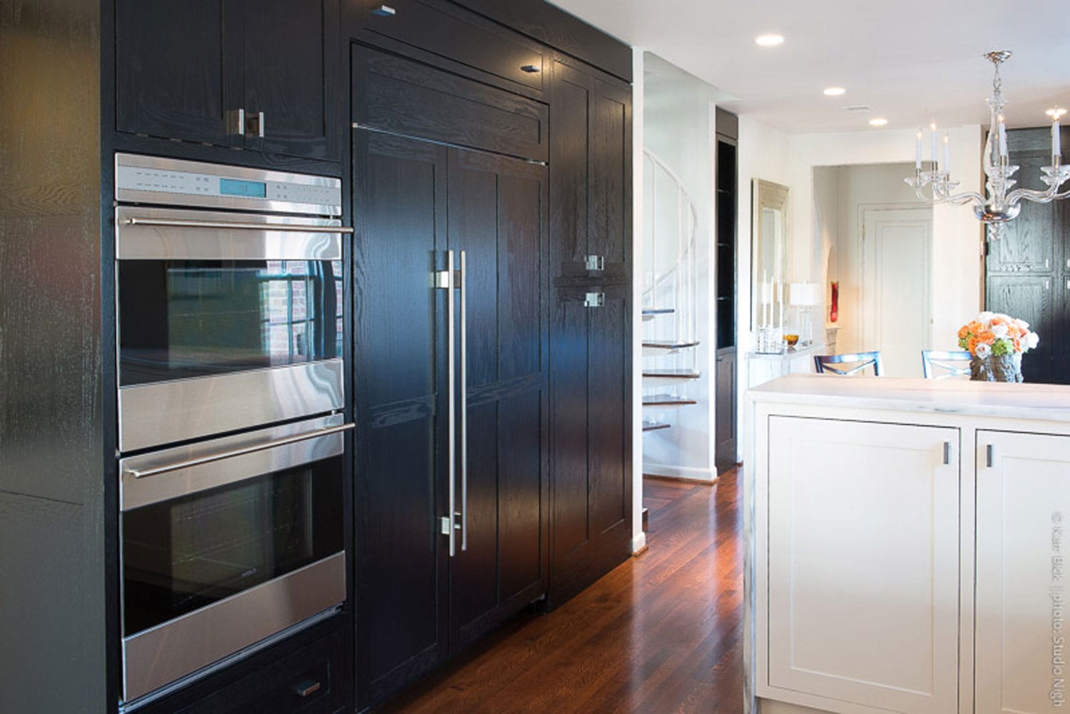 kitchen remodel dark cabinets, contemporary
