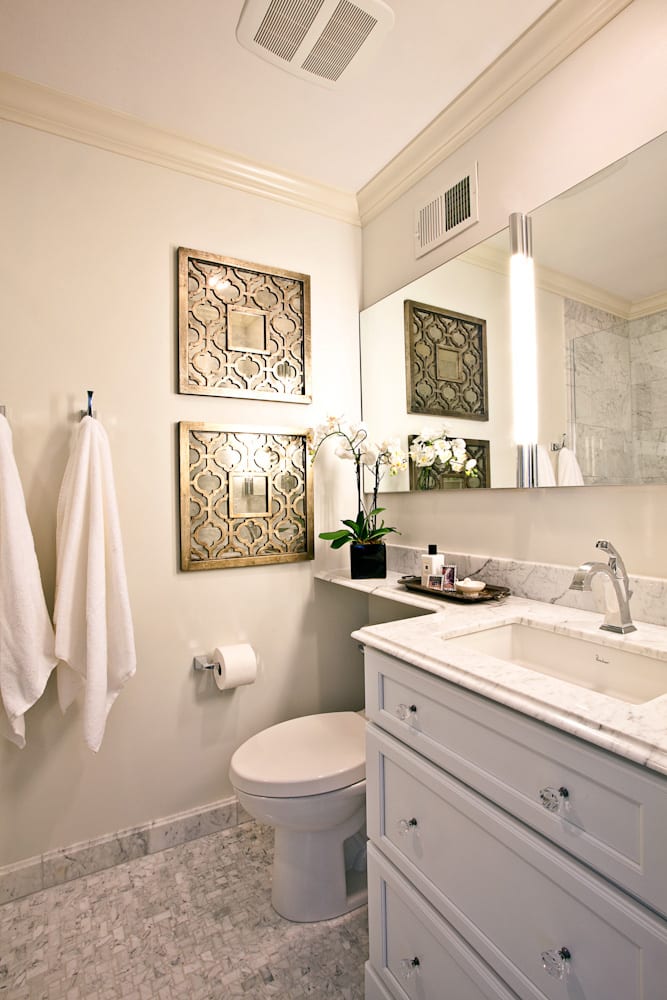 bathroom remodel white