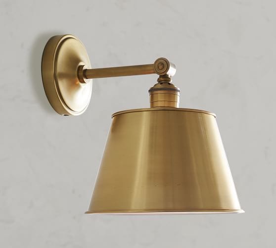 gold sconce