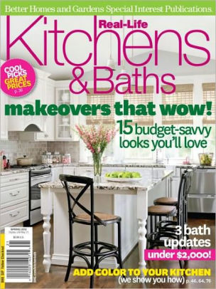 Cover of Real Life Kitchen and Baths magazine