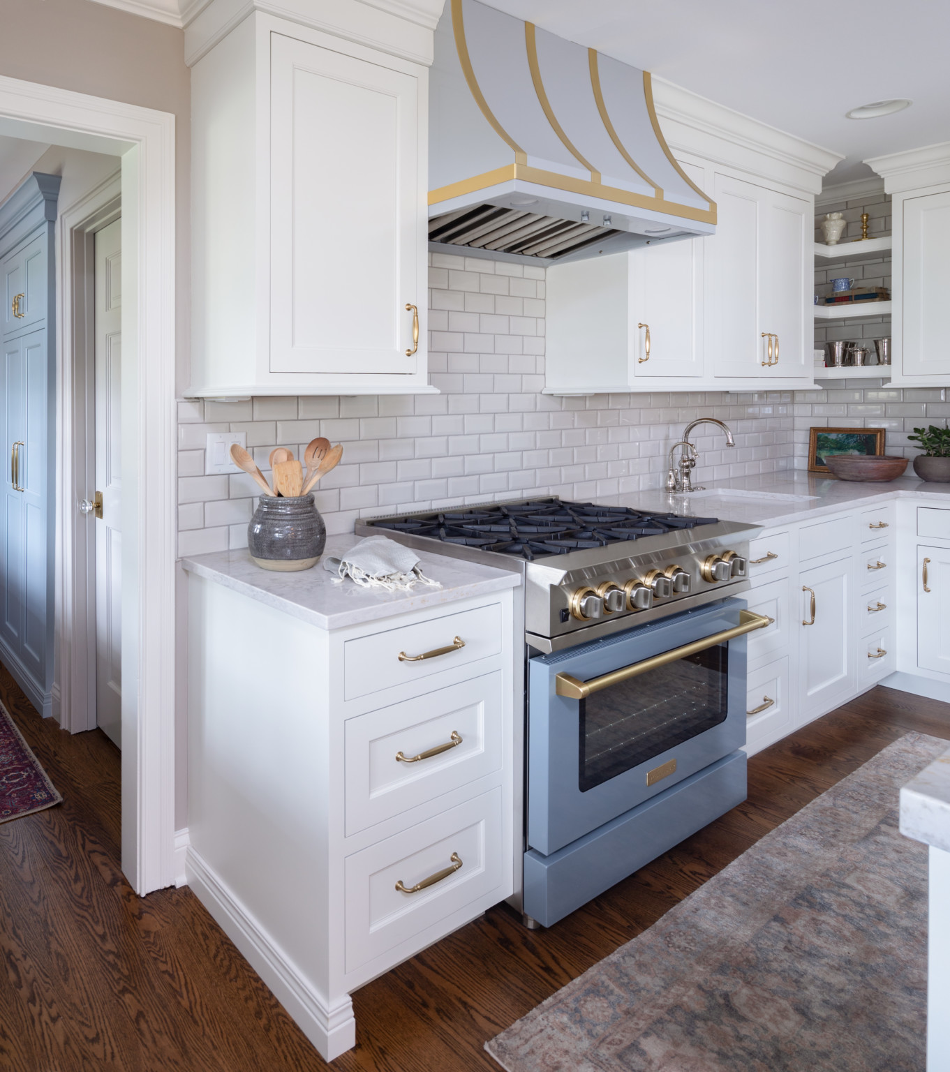 Blue and White Done Right | Karr Bick Kitchen & Bath Portfolio | St. Louis