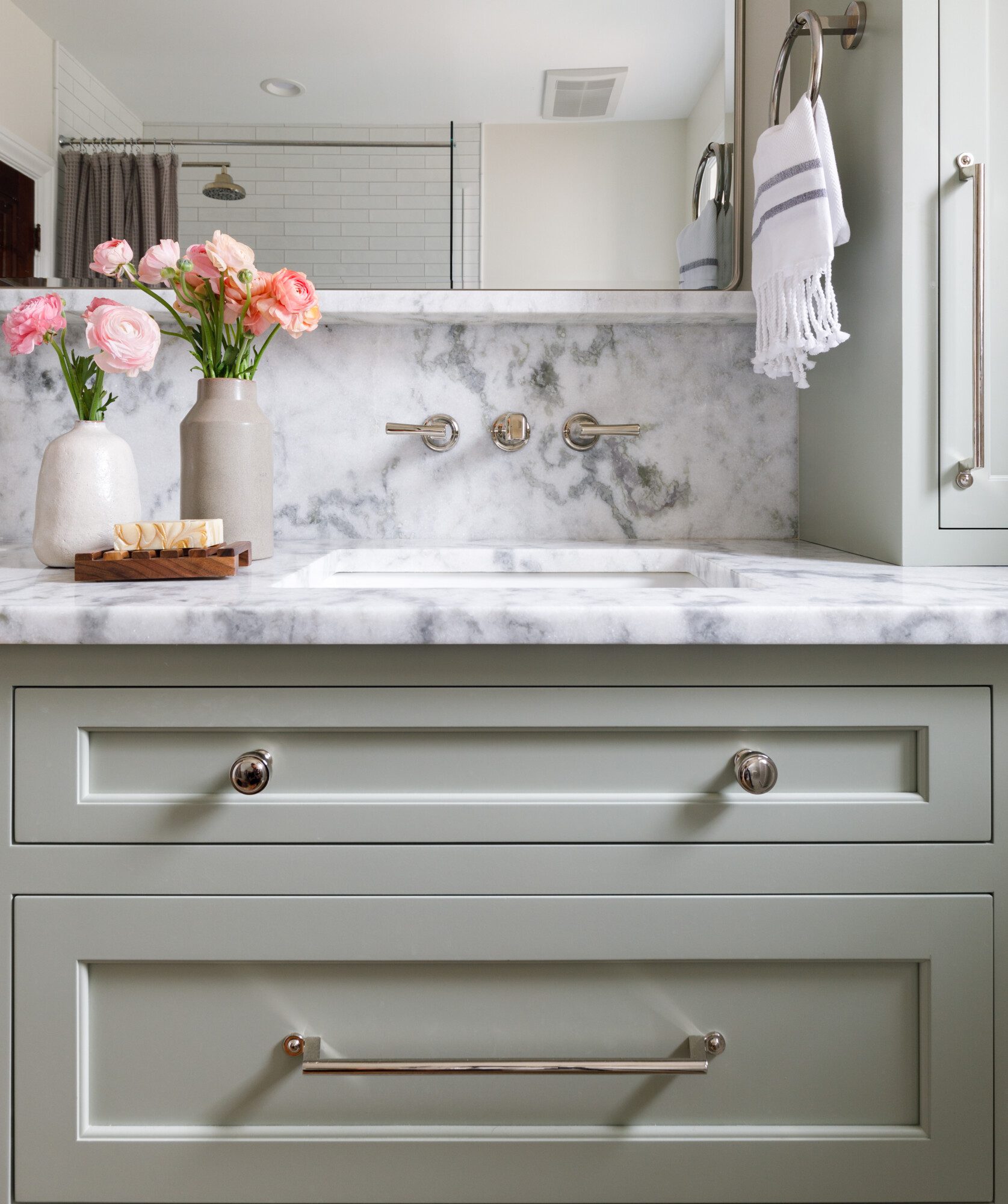 beautiful marble bathroom sink