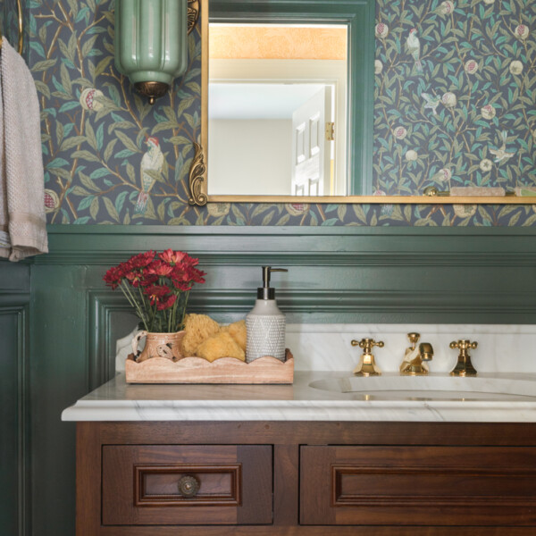 A Layered Bathroom: Pattern, Craft, and Timeless Detail