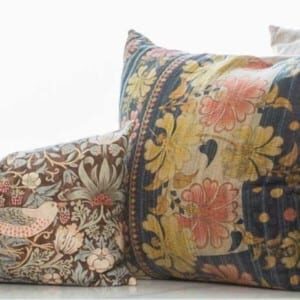Lindell-design-elements-2 close up of floral throw pillows