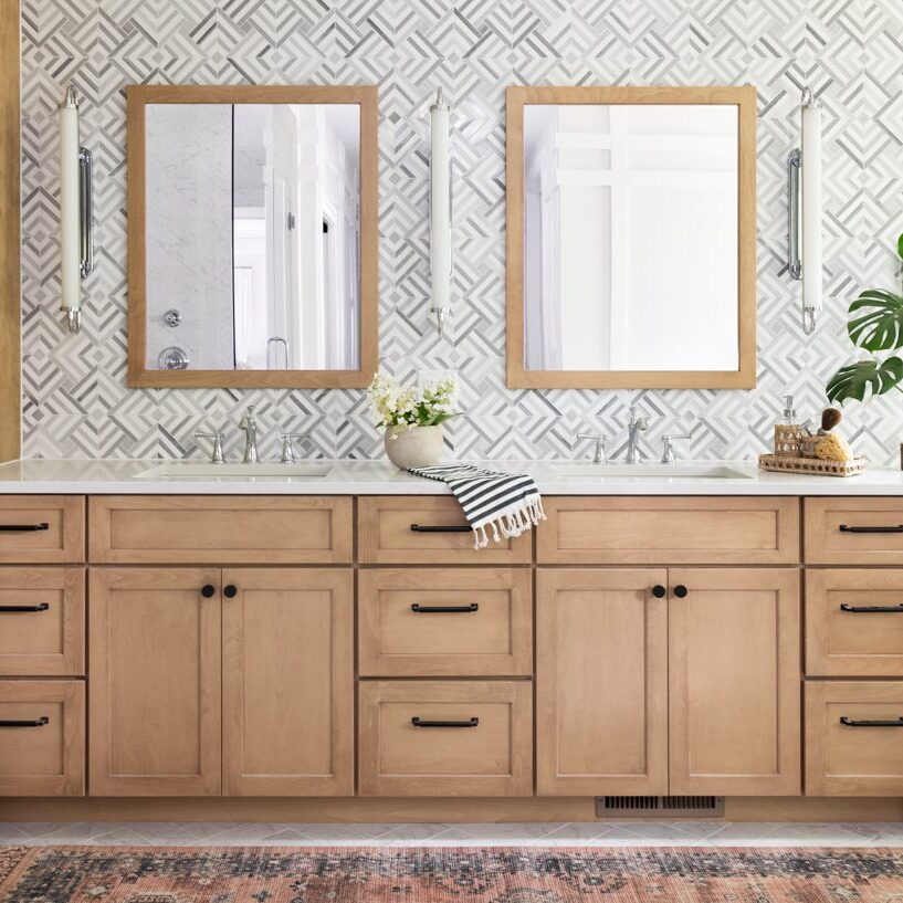 shepard rd-20220707-210-Edit large double vanity with geometric wall behind it